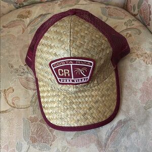 Costa Rica woven and Mesh Hat